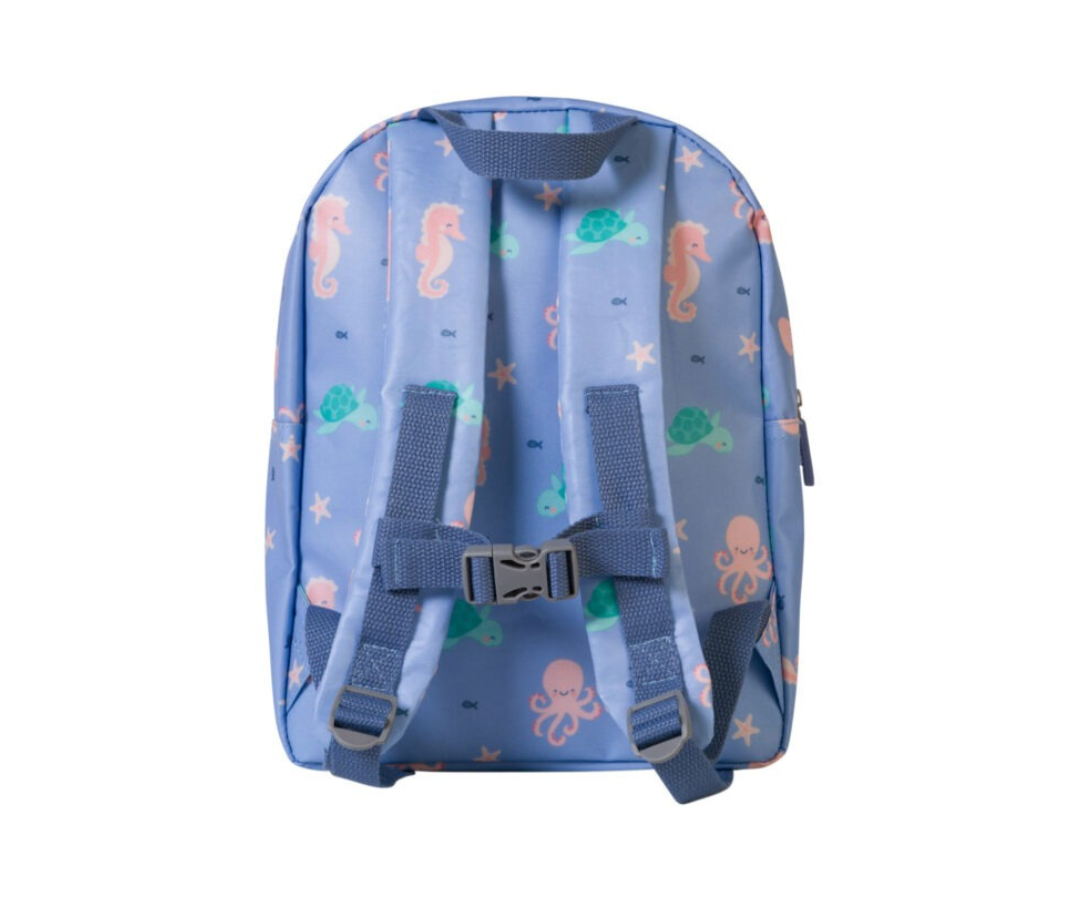 Mochila Impermeable Blue Saro