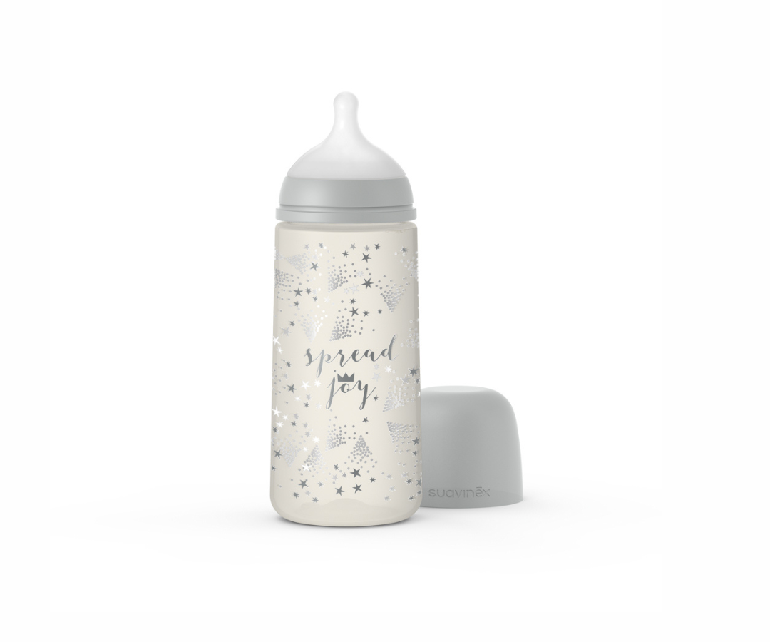 Biberón Anatómico Fis SX PRO 12 Oz Joy Crown Suavinex