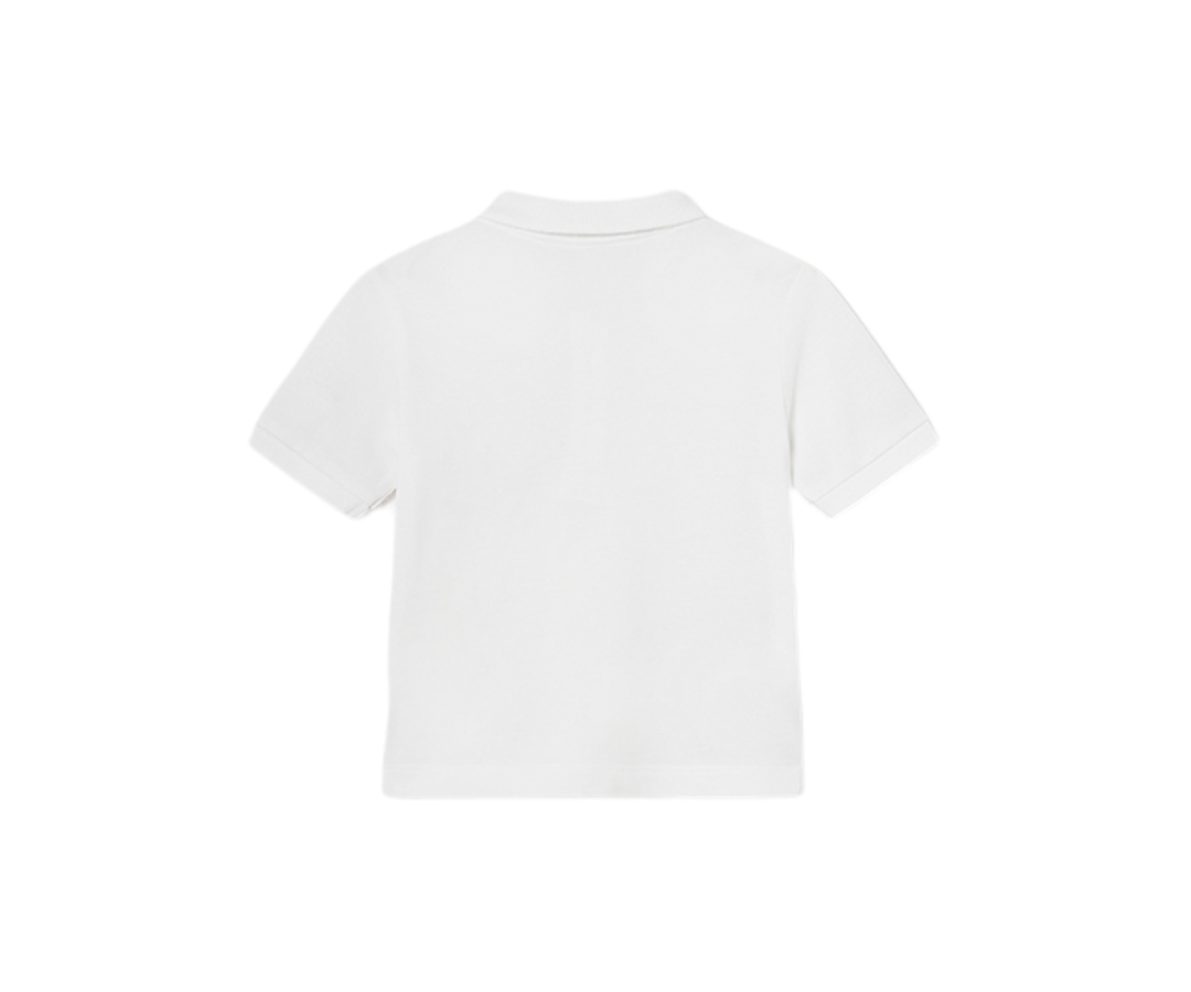 Polo Manga Corta Niño Blanco Mayoral