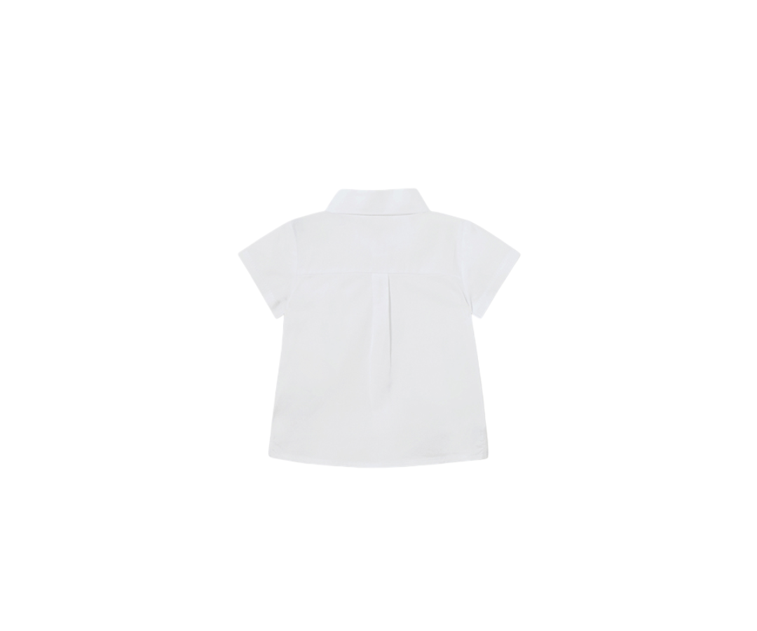 Camisa Manga Corta Bebes Blanco Mayoral
