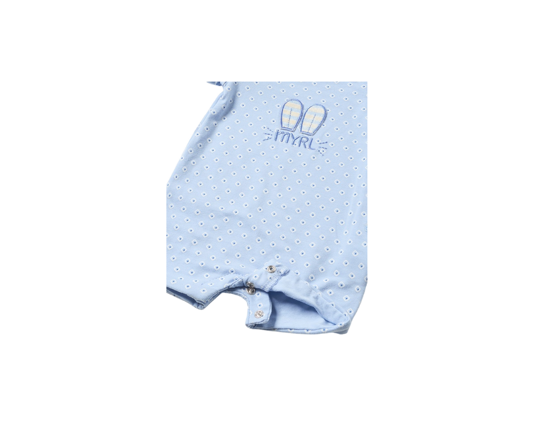 Set 2 Peleles Cortos Bebes Cielo Mayoral