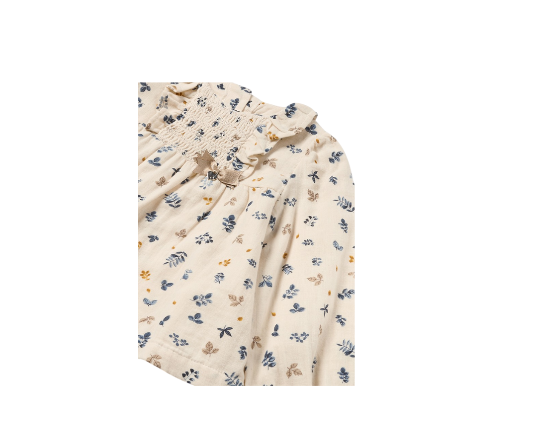 Blusa Gasa Estampada Garbanzo Mayoral