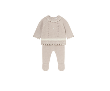 Conjunto Polaina Tricot Nuez Vig Mayoral