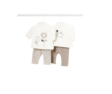 Conjunto Leggings 4 Piezas Tiramisú V Mayoral