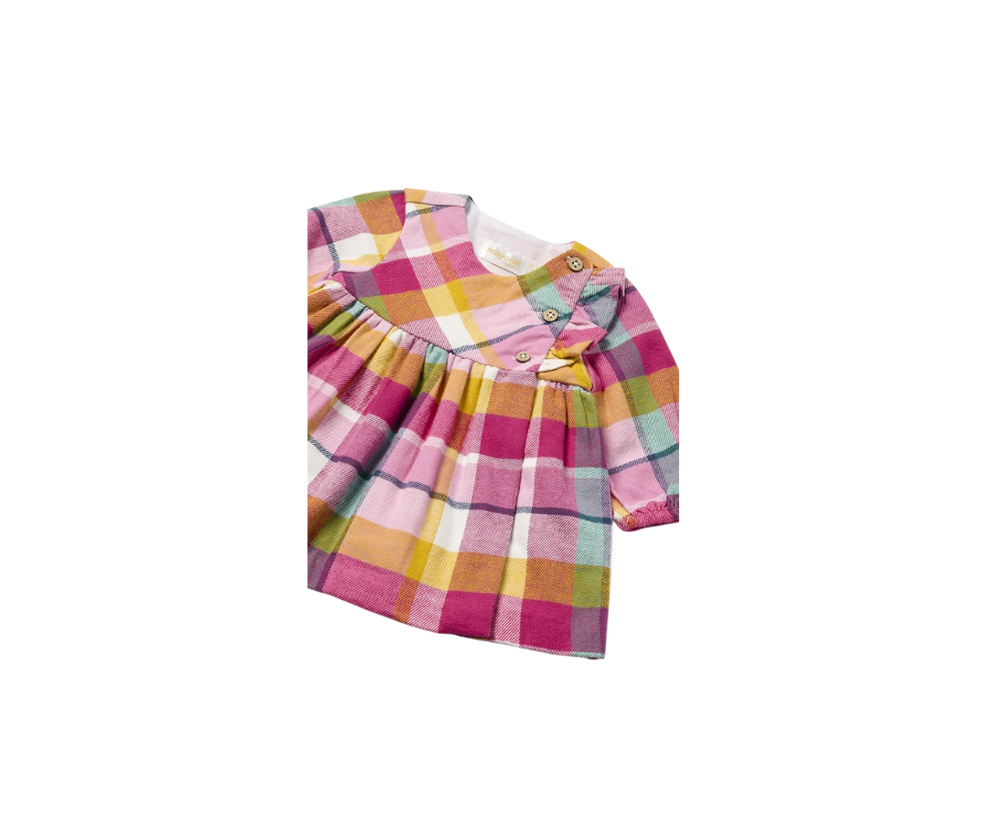 Vestido Cuadros Cicle Mayoral