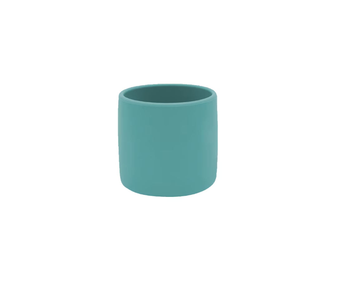 Set Bowl - Vaso Y Cuchara Verde Minikoioi