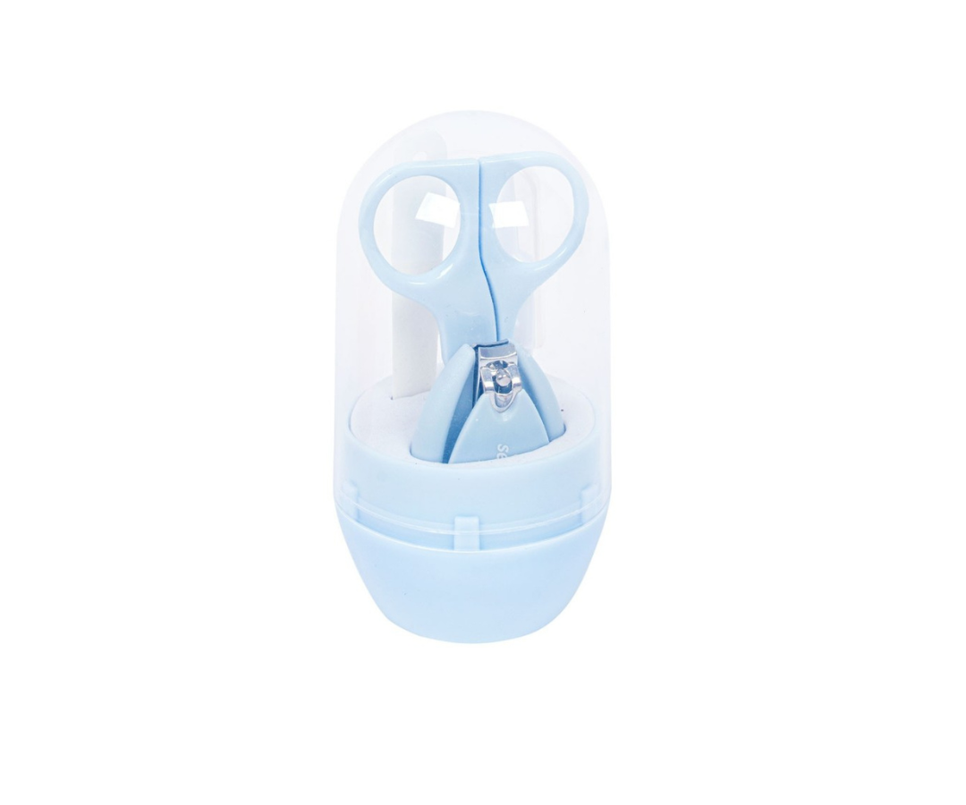 Set De Manicure Tijeras Y Cortaúñas | Azul Sevibebe