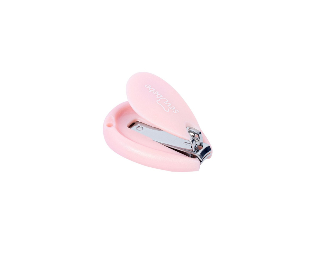 Set De Manicure Tijeras Y Cortaúñas | Rosado Sevibebe