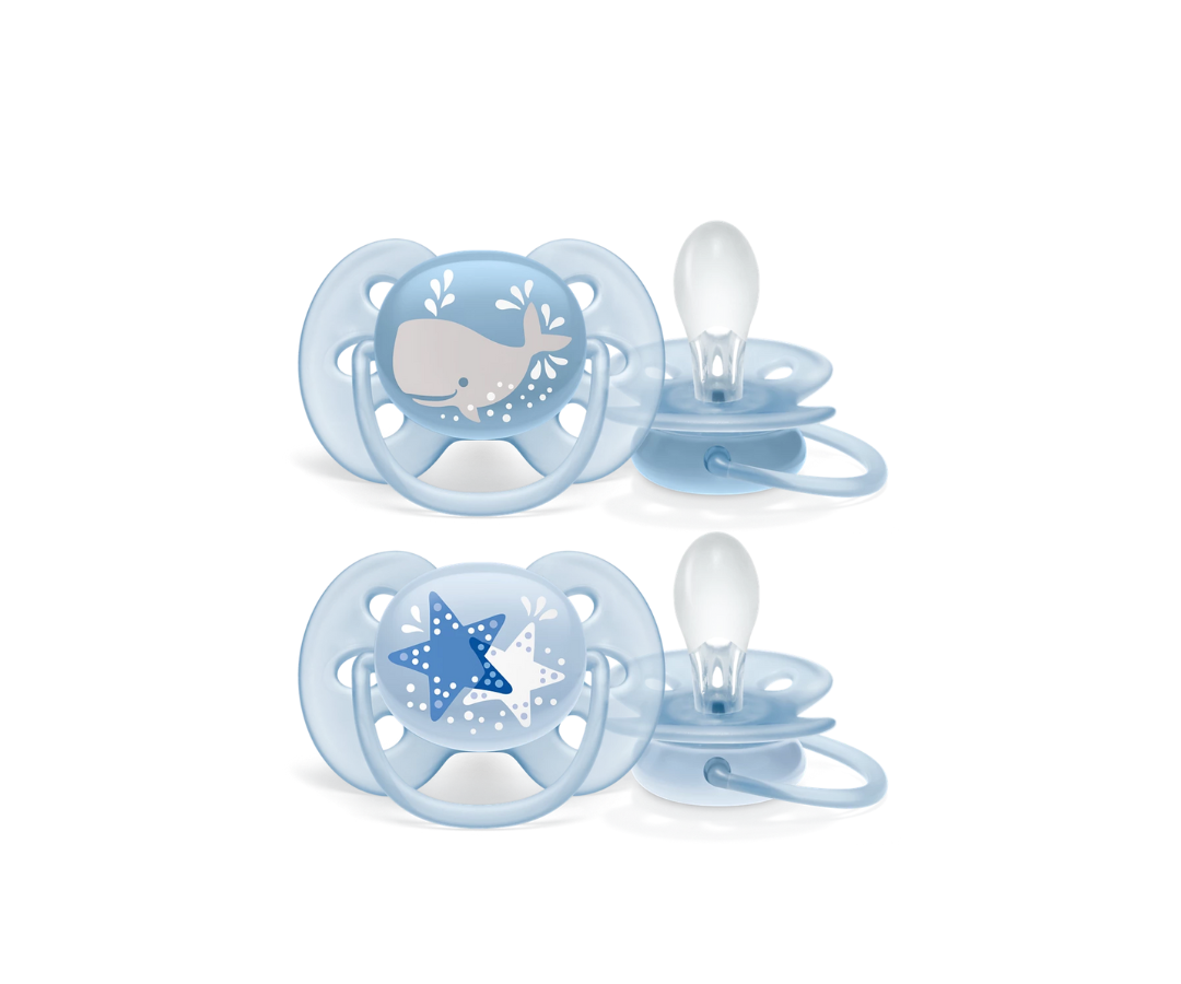 Chupón Ultra Soft 6-18M X2 Avent