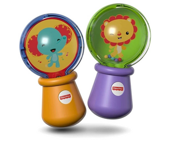 MARACAS DE ANIMALITOS FISHER - PRICE