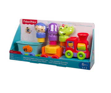 Safari Tren Animales Divertidos Fisher Price