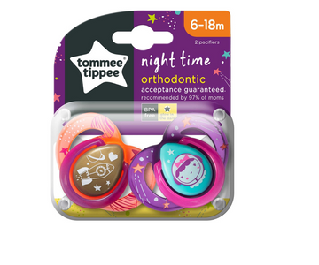 Chupones Night Time X2 Tommee Tippee
