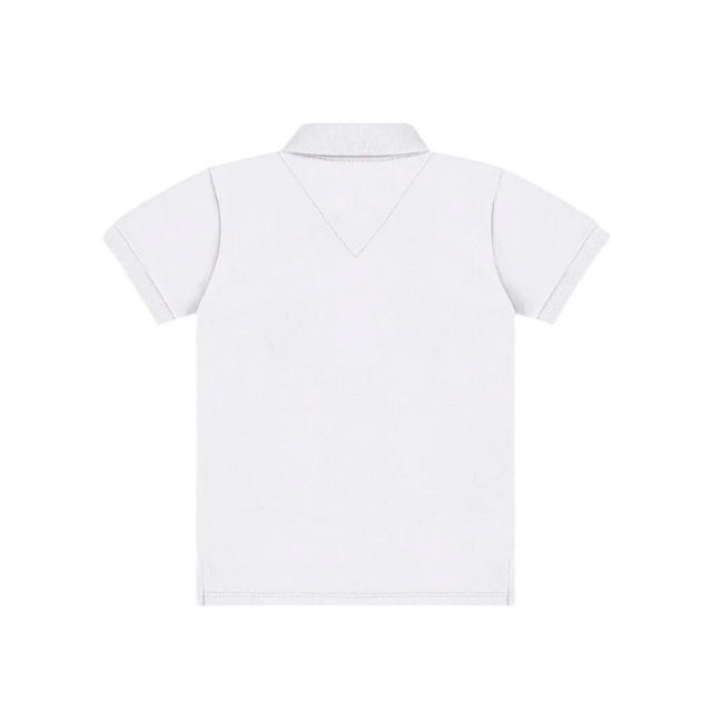 Camisa Polo Niños Blanco - Up Baby