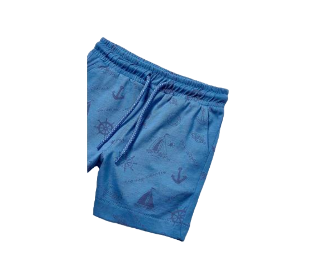 CONJUNTO PUNTO BERMUDA ESTAMPADA NINO MAYORAL
