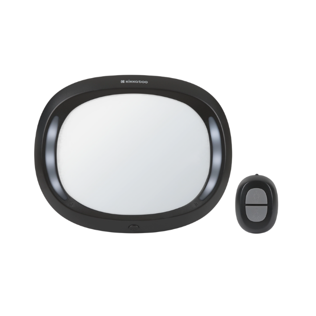 Espejo Para Auto Con Luz Led - Kikkaboo
