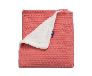 Cobija De Luxe Sherpa - Rosada Clevamama