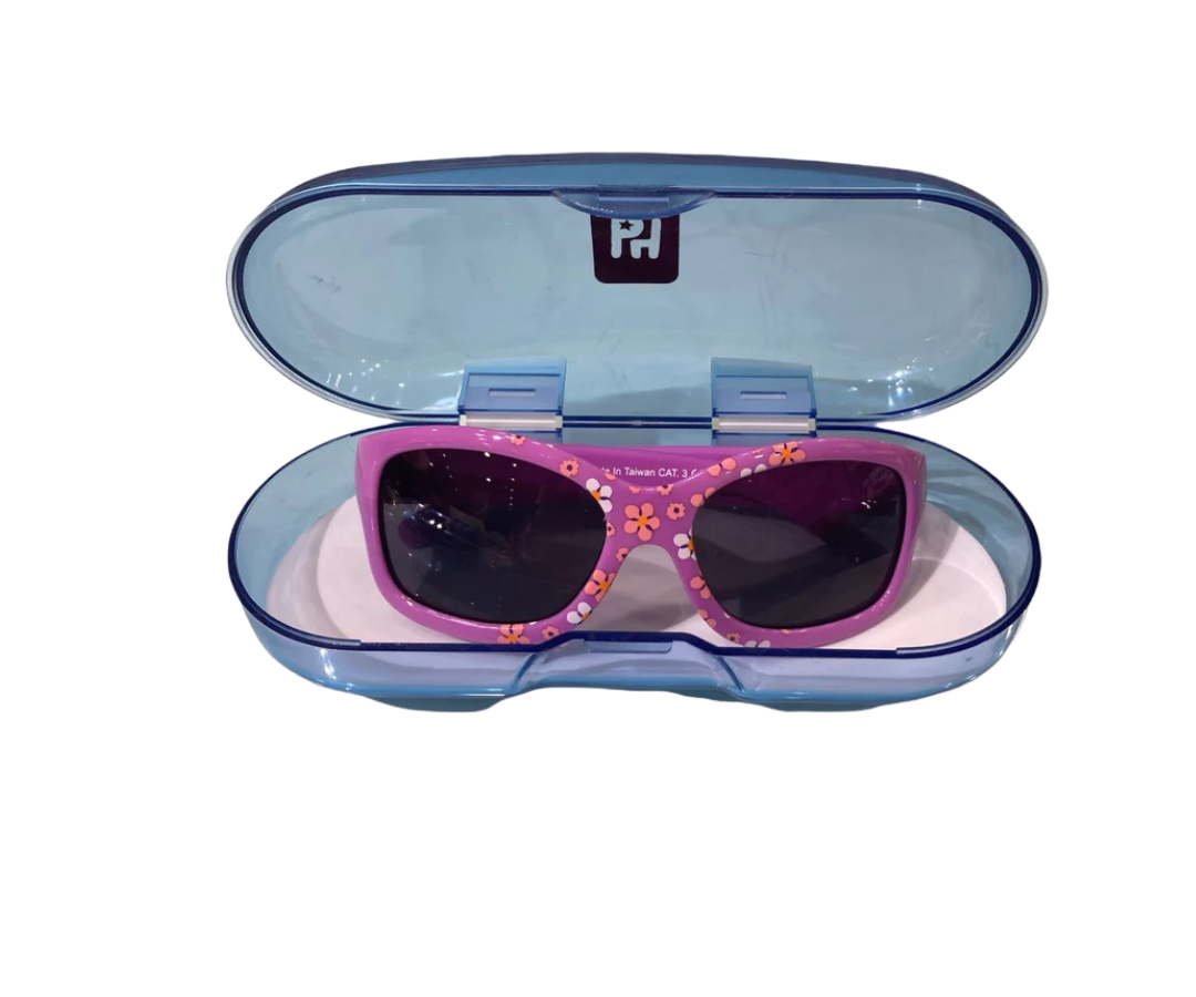 Lentes De Sol Lila Estamp Flores B4 Baby