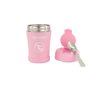 CONTENEDOR DE COMIDA 350ML - ROSA TWISTSHAKE