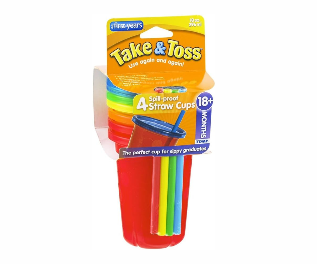 Take Toss Vasos Con Sorbete X4 10 Oz The First Years