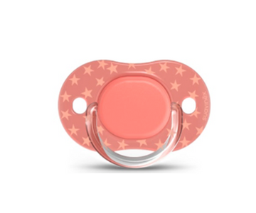 CHUPON THE BASICS TETINA FISIOLÓGICA 0-6M x2 ROSADO SUAVINEX
