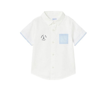 CAMISA M/C LISA CAMISERO BLANCO MAYORAL