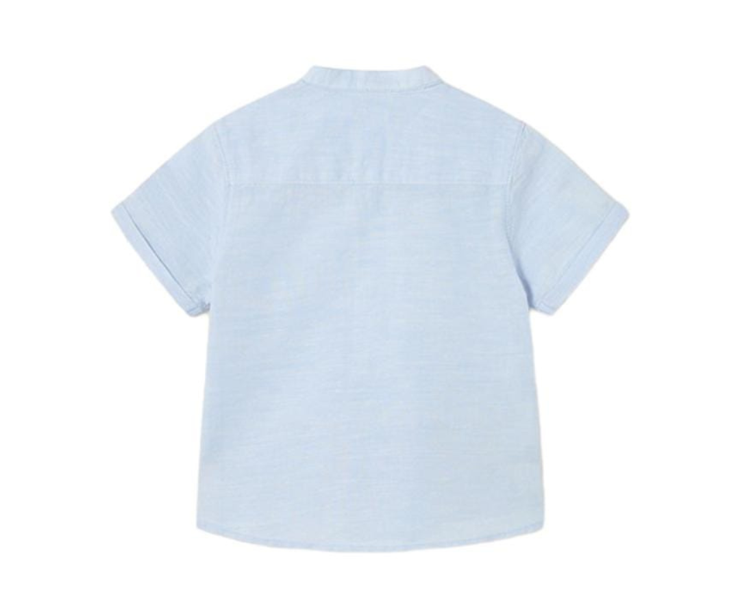 CAMISA M/C CELESTE NIÑO MAYORAL