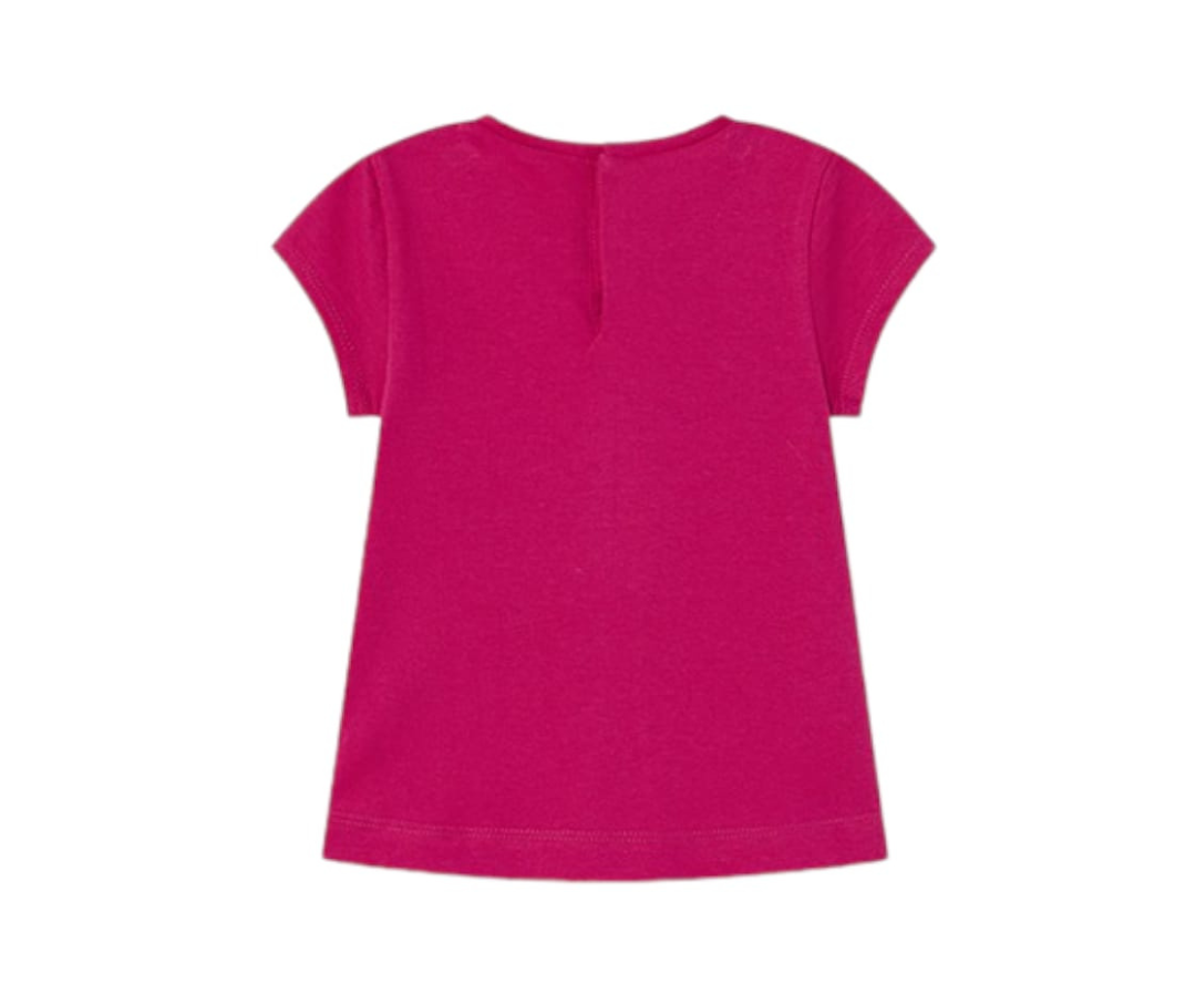 CAMISETA M/C NINA FUCCIA MAYORAL