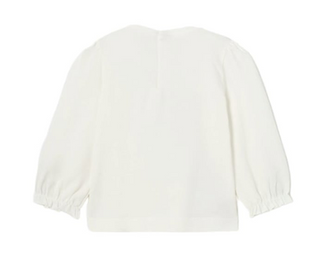 CAMISETA M/L CREMA NIÑA MAYORAL