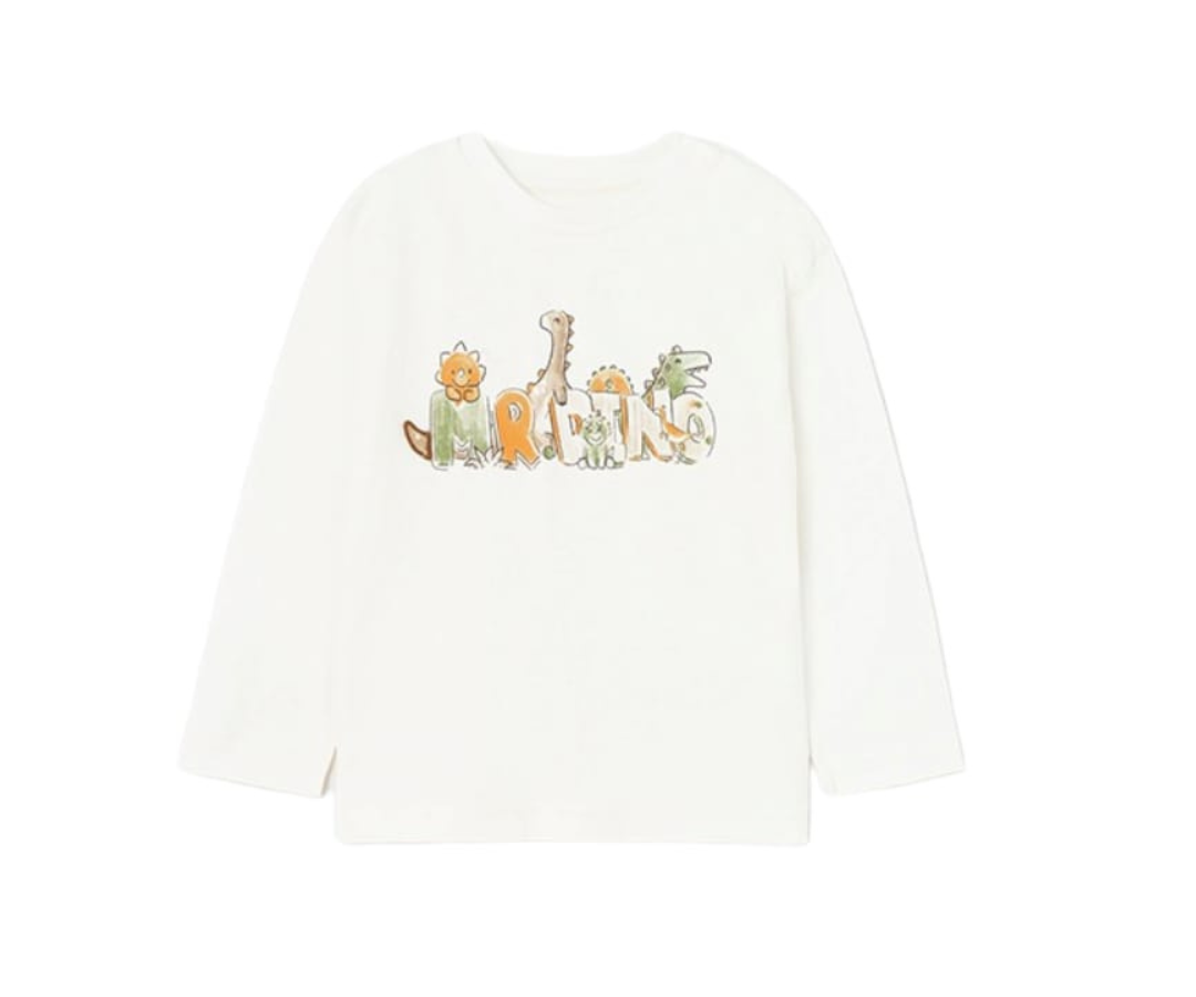 Camiseta manga corta niño animales, Mayoral