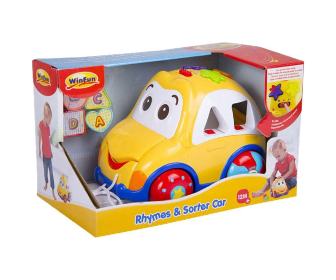 CARRITO DIDÁCTICO RIMAS AMARILLO WINFUN