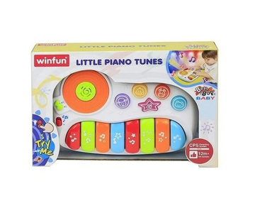 PIANO PEQUEÑO ROCK STAR MULTICOLOR WIN FUN