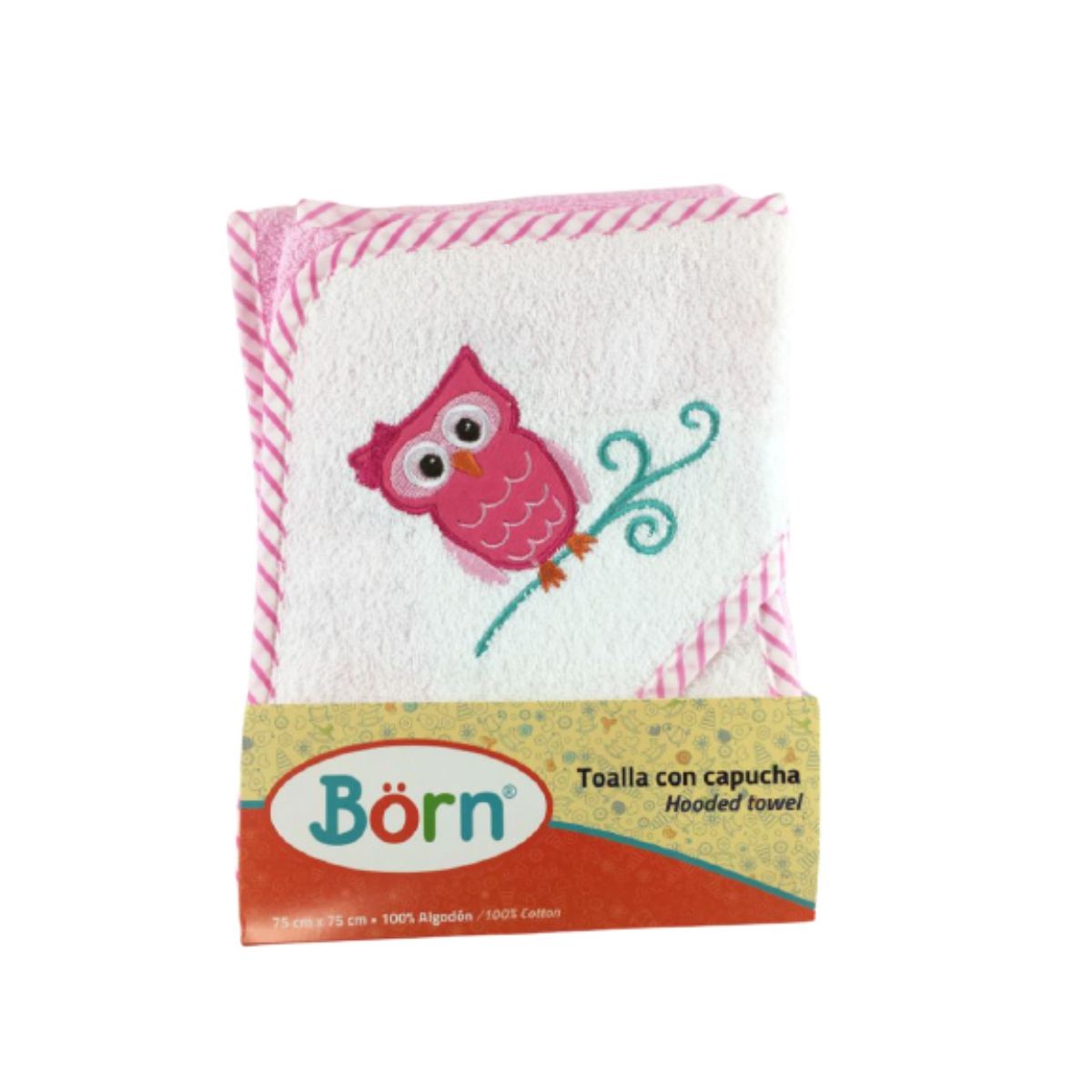 TOALLA CON CAPUCHA Y PAÑITO
