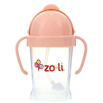 VASO CON SORBETE 9OZ BOT XL ROSADO