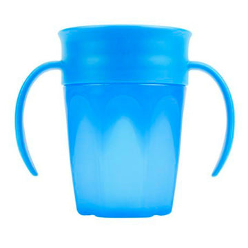 VASO AZUL 360 CON AZAS 7 OZ