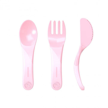 SET DE CUBIERTOS 6+M - ROSA TWISTSHAKE