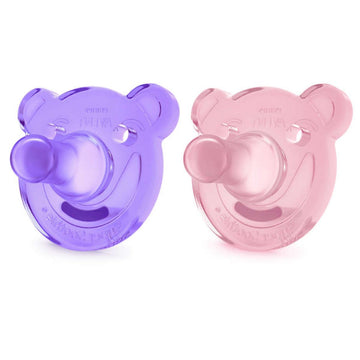 CHUPON SOOTHIE SILICONA 0-3M X2 NIÑA