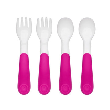 SET MULTIPACK TENEDOR & CUCHARA ROSA