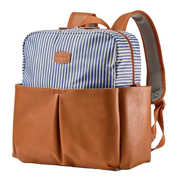 MOCHILA POPPERTON LTEALA LISTADA & CAMEL