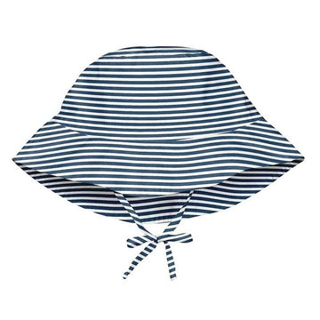 SOMBRERO SOL BUCKET C/PROTECCION SOLAR RAYAS NAVY GEO