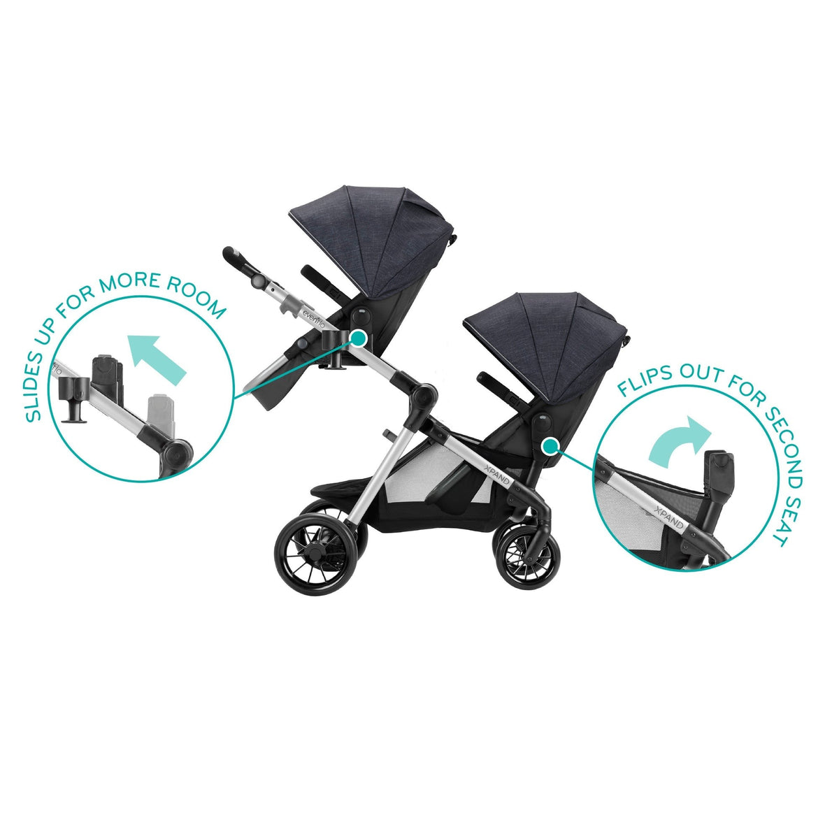 SILLA ADICIONAL COCHE PIVOT - ROAN
