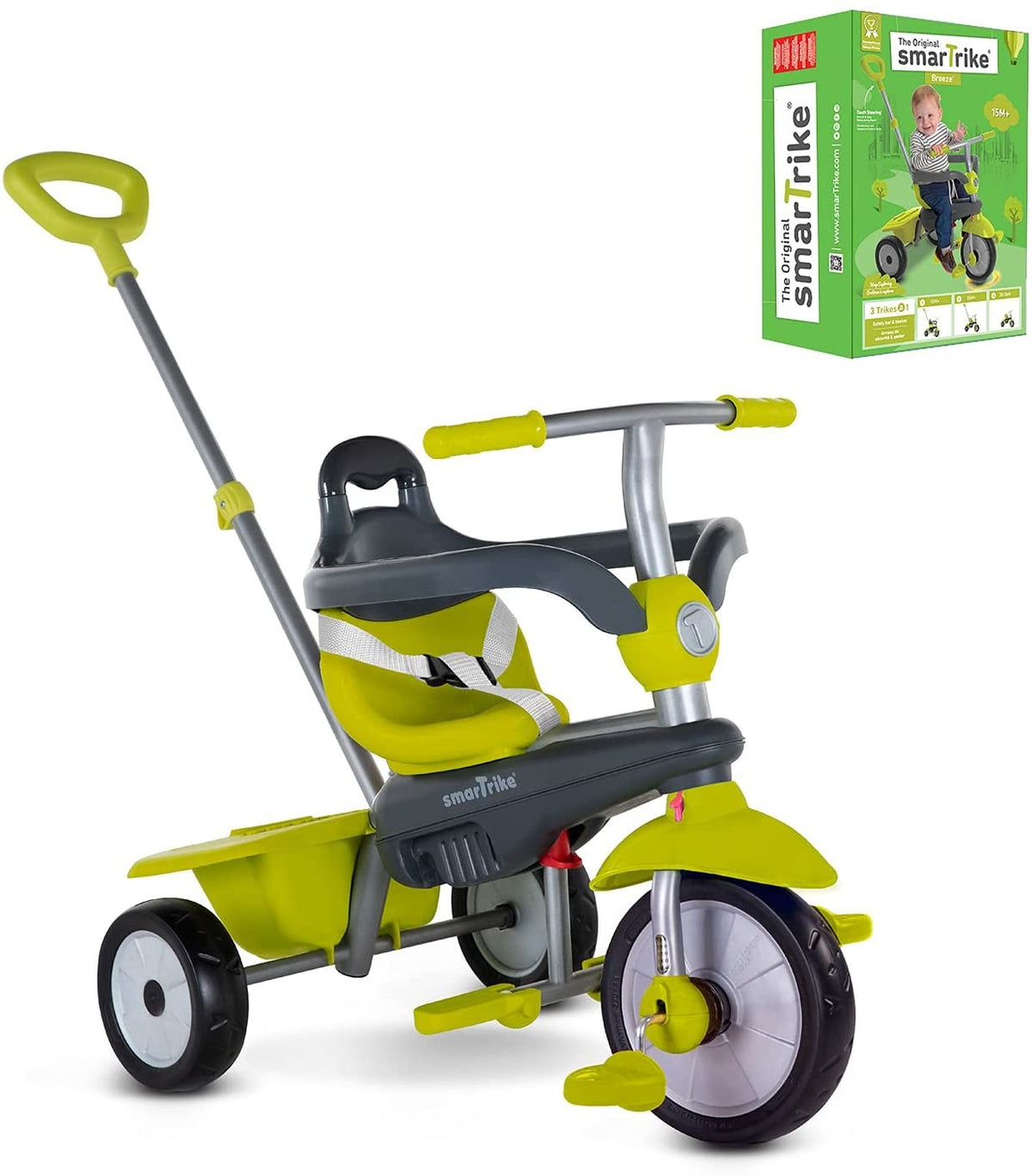 TRICICLO BREEZE GREEN GRAY SMARTRIKE