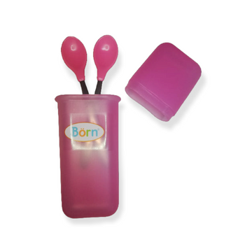 JUEGO CUCHARA PARA VIAJE X2 PUNTA SUAVE BLIST