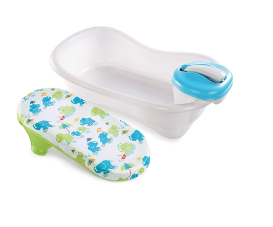 BAÑERA AZUL C/SOPORTE Y DUCHA SUMMER INFANT