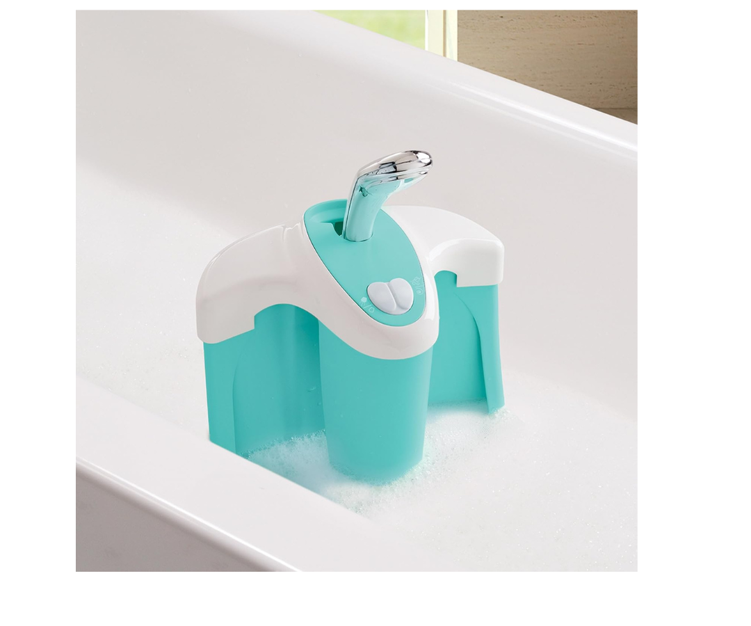 Bañera Azul Con Soporte Y Ducha Summer