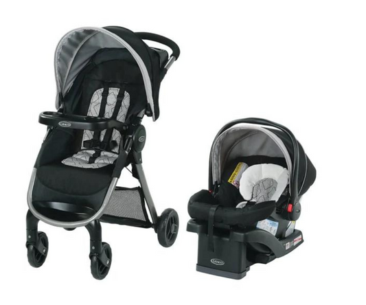 Coche Fast Action Se Asher Negro Graco