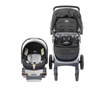 Coche Bravo Trio Travel Syste - Camden / Negro Chicco