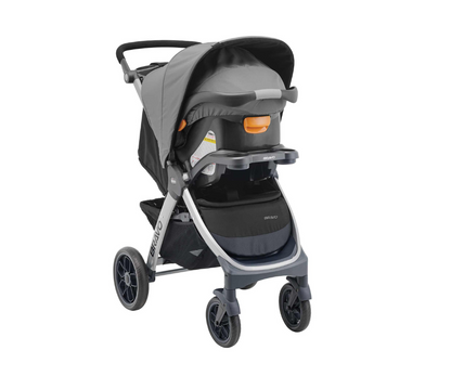 Coche Bravo Trio Travel Syste - Camden / Negro Chicco