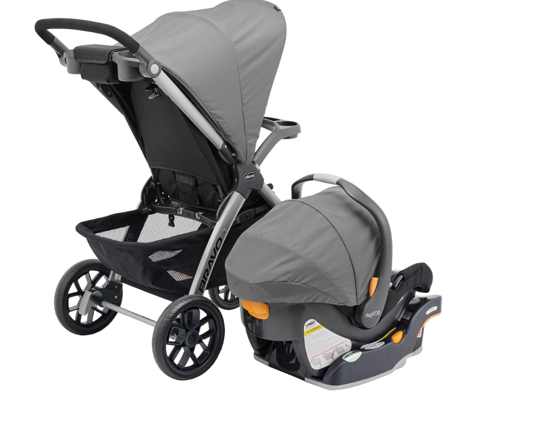 Coche Bravo Trio Travel Syste - Camden / Negro Chicco
