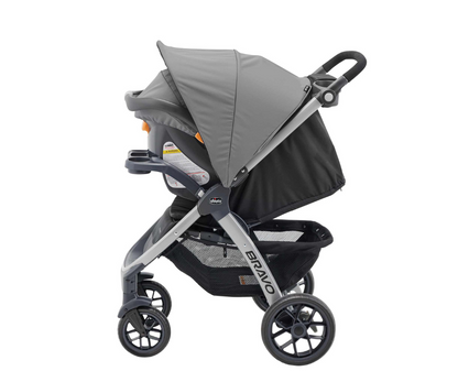 Coche Bravo Trio Travel Syste - Camden / Negro Chicco