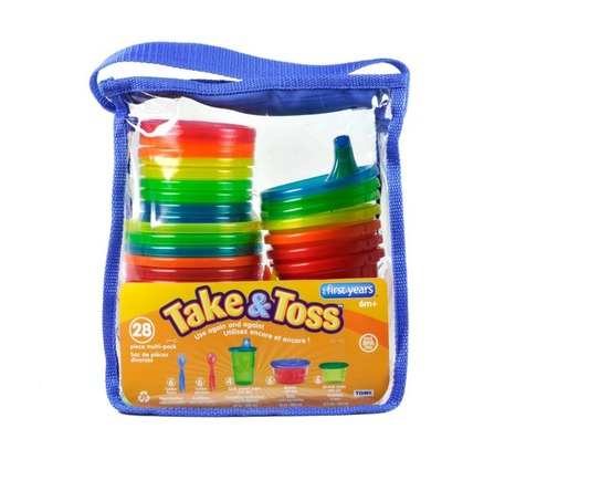 Paquete De 28 Piezas Take  & Toss